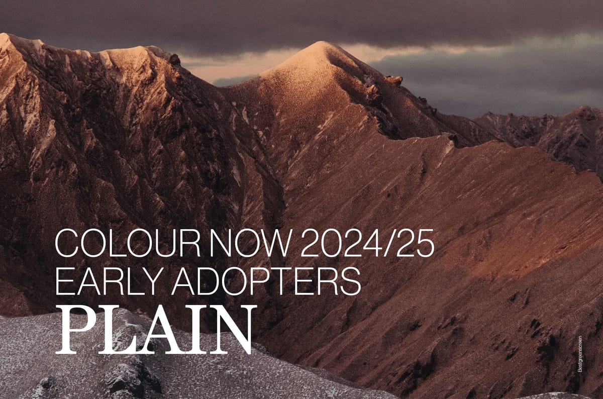 Colour Now 2024/25 | Early Adopters | PLAIN